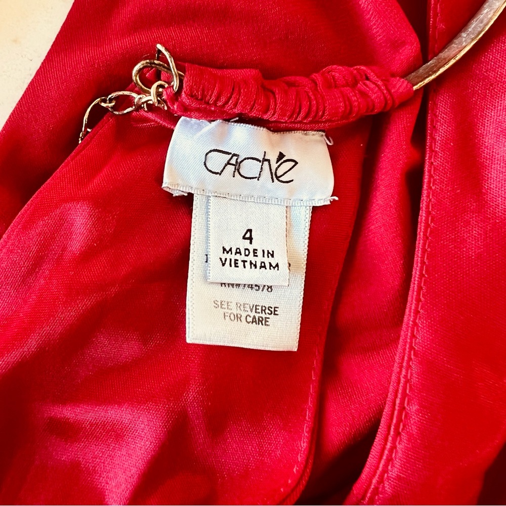 Cache Red Mini Dress - Picture 8 of 10